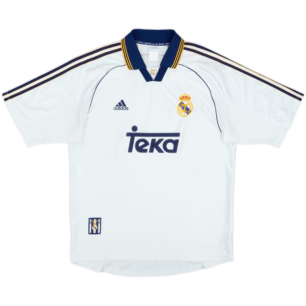 1998-00 Real Madrid Home Shirt - 5/10 - (L)