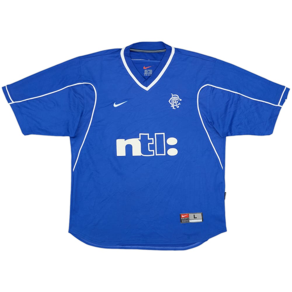 1999-01 Rangers Home Shirt - 7/10 - (L)