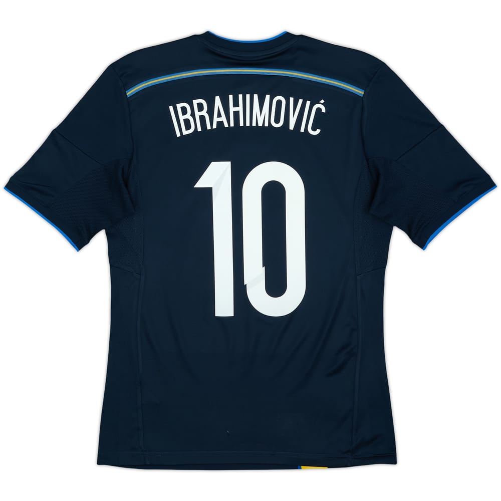 2014-16 Sweden Away Shirt Ibrahimovic #10 - 9/10 - (S)