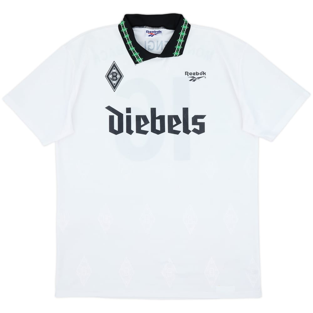 1995-96 Borussia Monchengladbach Home Shirt #16 - 9/10 - (L)