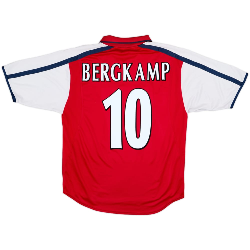 2000-02 Arsenal Home Shirt Bergkamp #10 - 6/10 - (S)