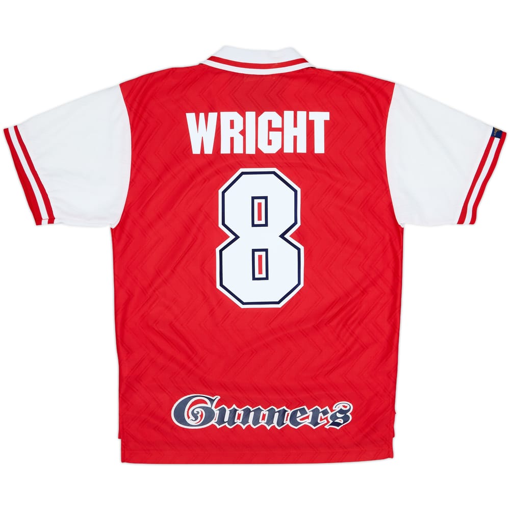 1996-98 Arsenal Home Shirt Wright #8 - 8/10 - (M)