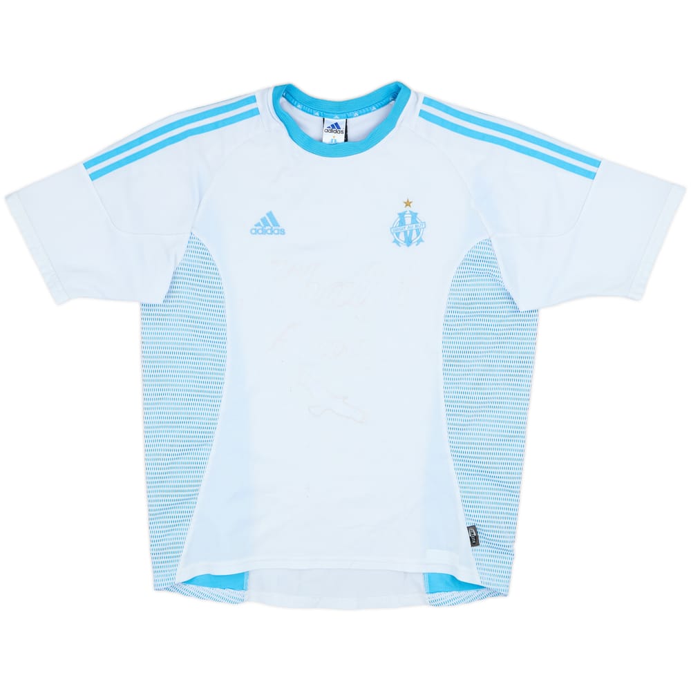 2002-03 Olympique Marseille Home Shirt - 4/10 - (L)
