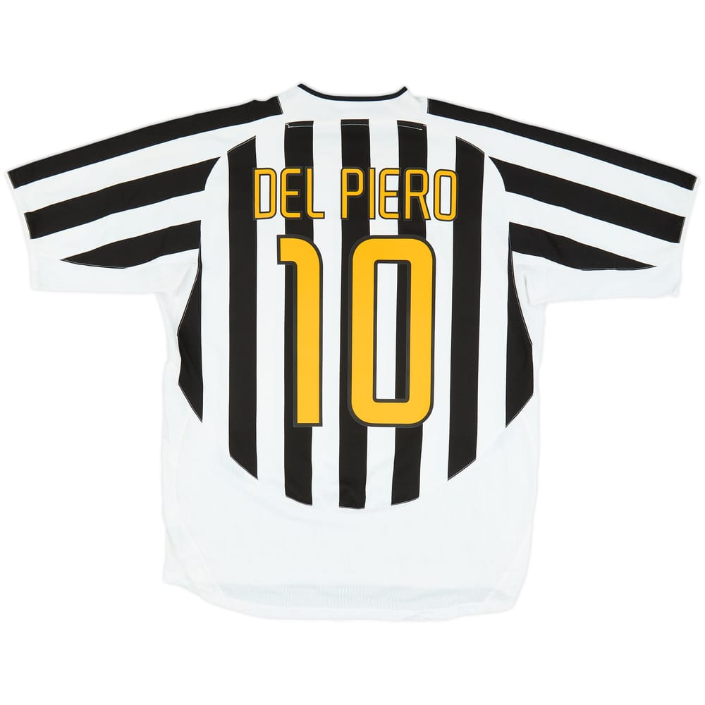 2003-04 Juventus Home Shirt Del Piero #10 - 7/10 - (L)