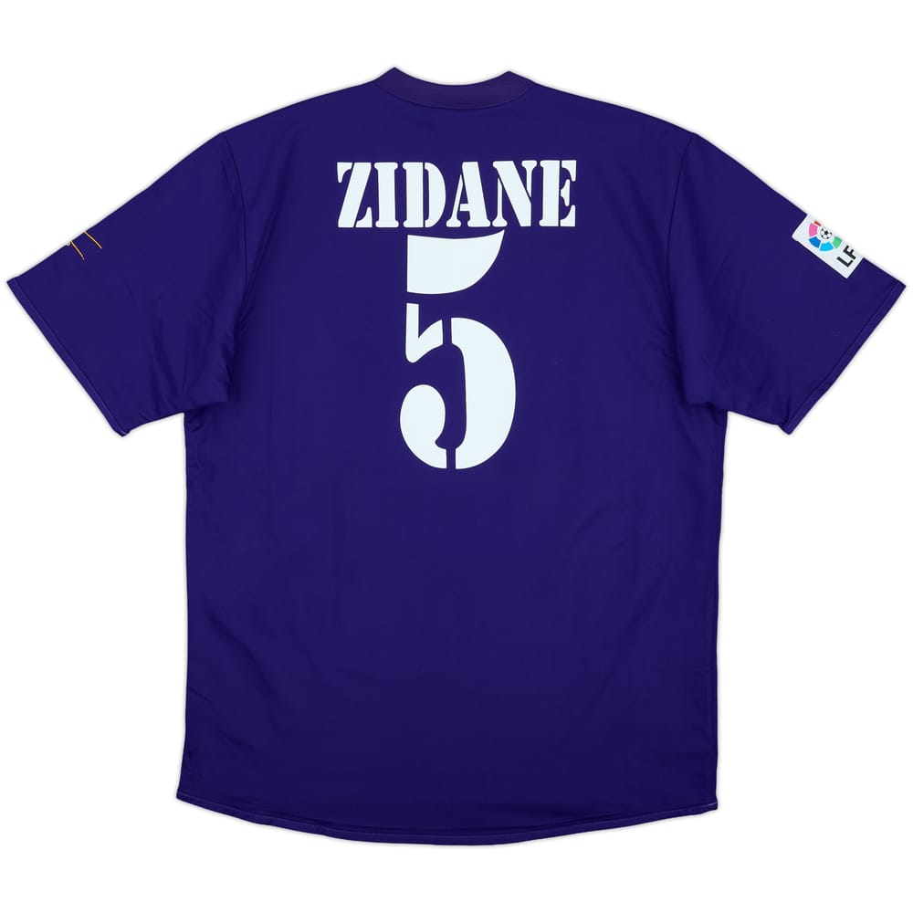 2001 Real Madrid Third Shirt Zidane #5 - 9/10 - (L)