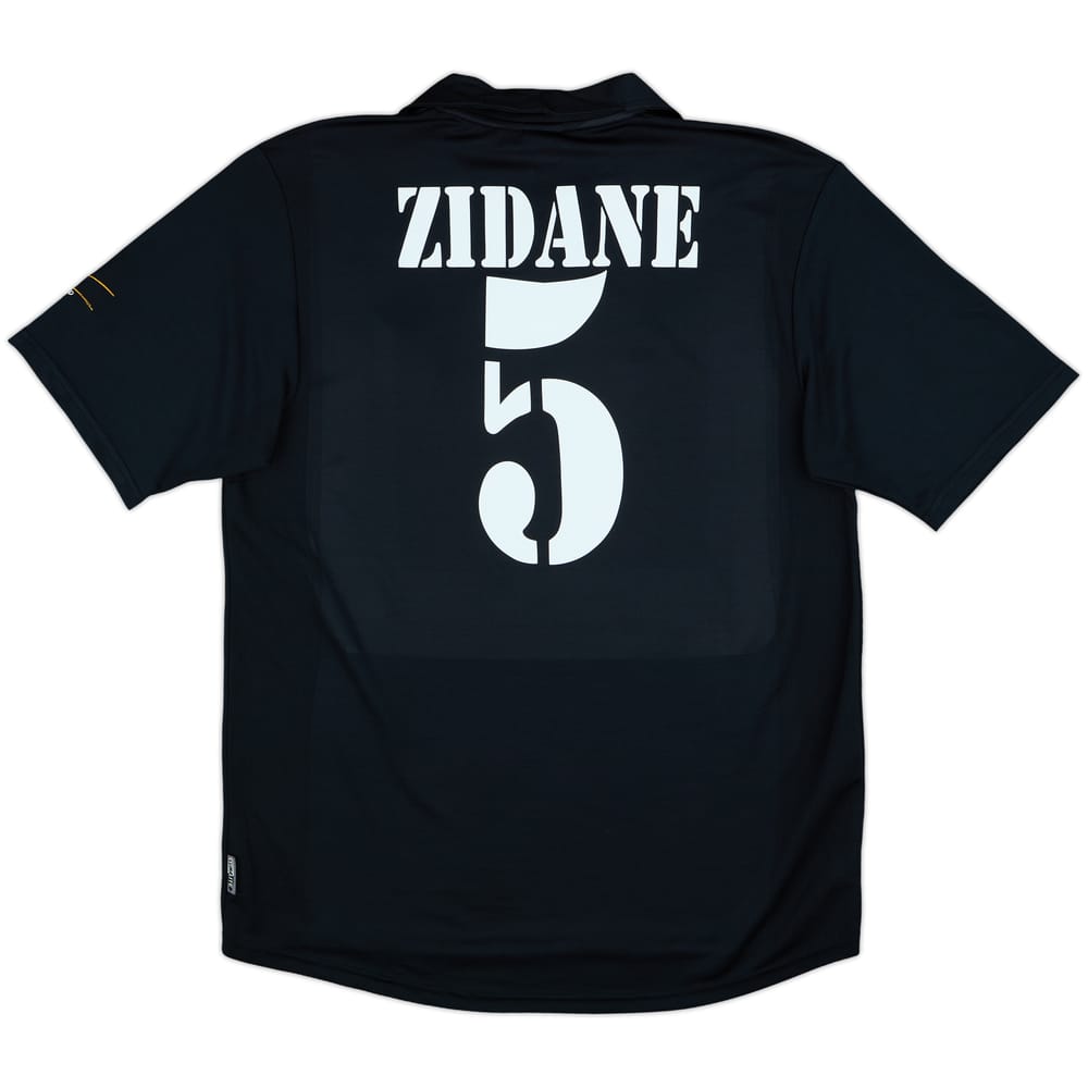 2001 Real Madrid Away Shirt Zidane #5 - 9/10 - (M)