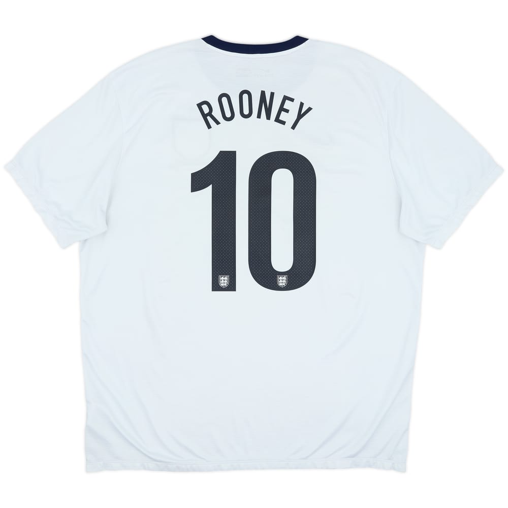 2013 England 150th Anniversary Home Shirt Rooney #10 - 7/10 - (XXL)