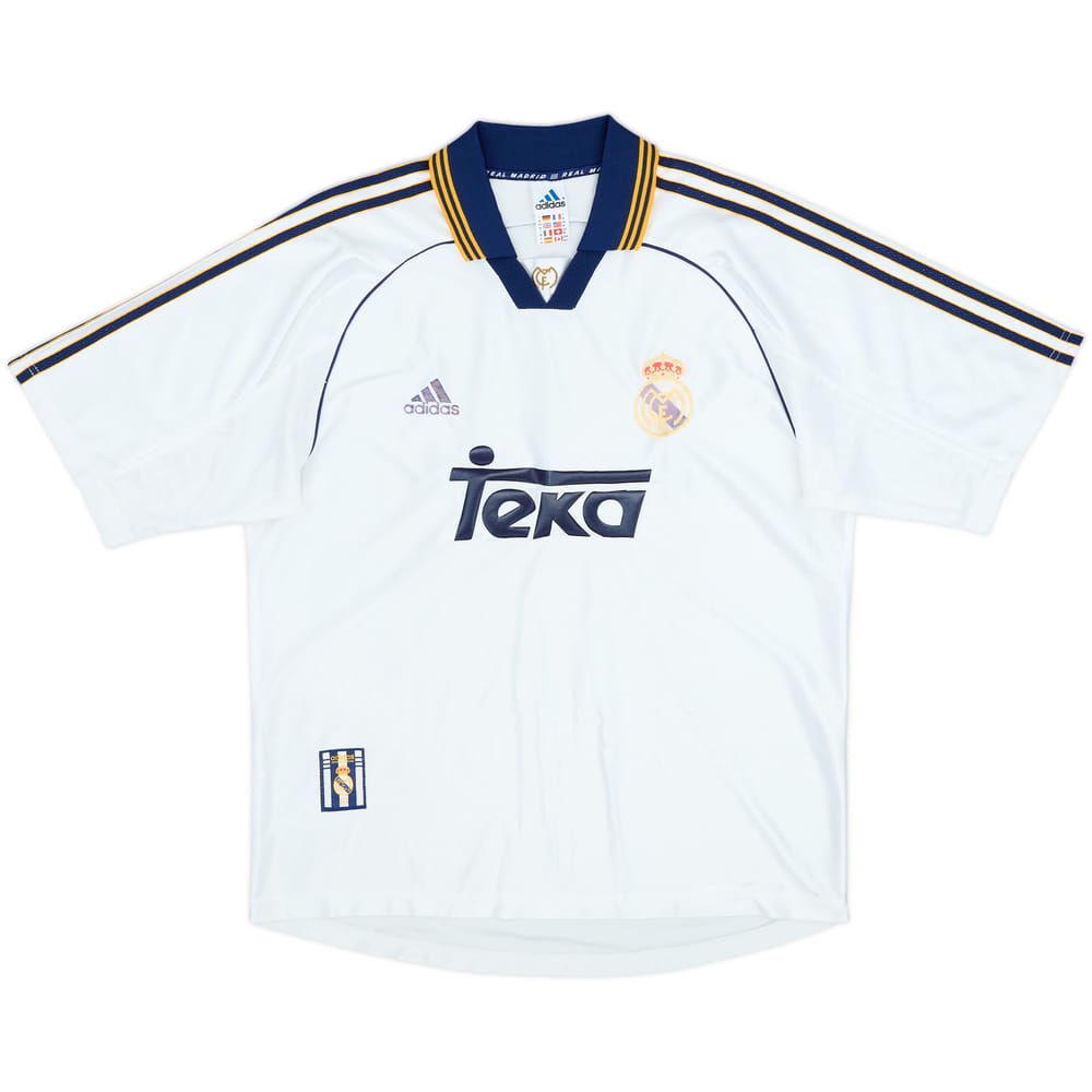 1998-00 Real Madrid Home Shirt - 5/10 - (M)