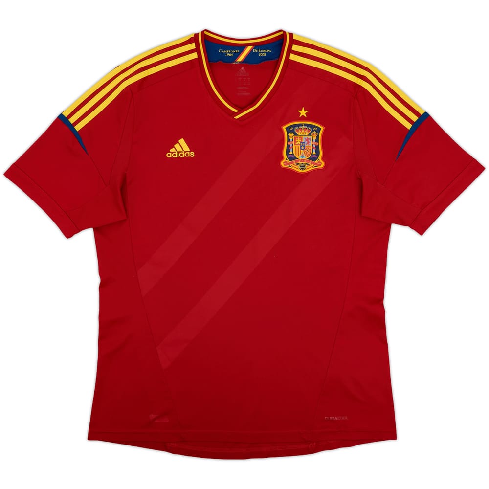 2011-12 Spain Home Shirt - 8/10 - (XL)