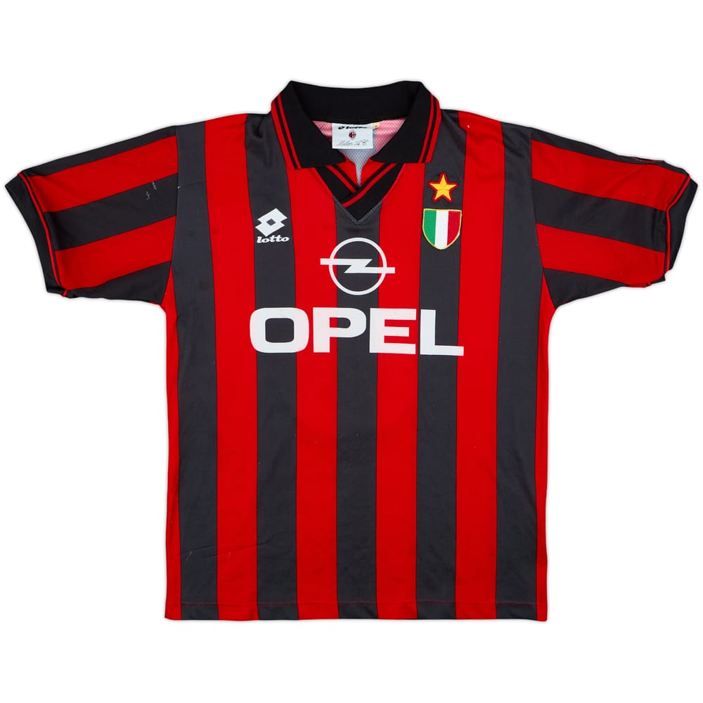 1997-98 AC Milan Home Shirt #8 - 7/10 - (S)