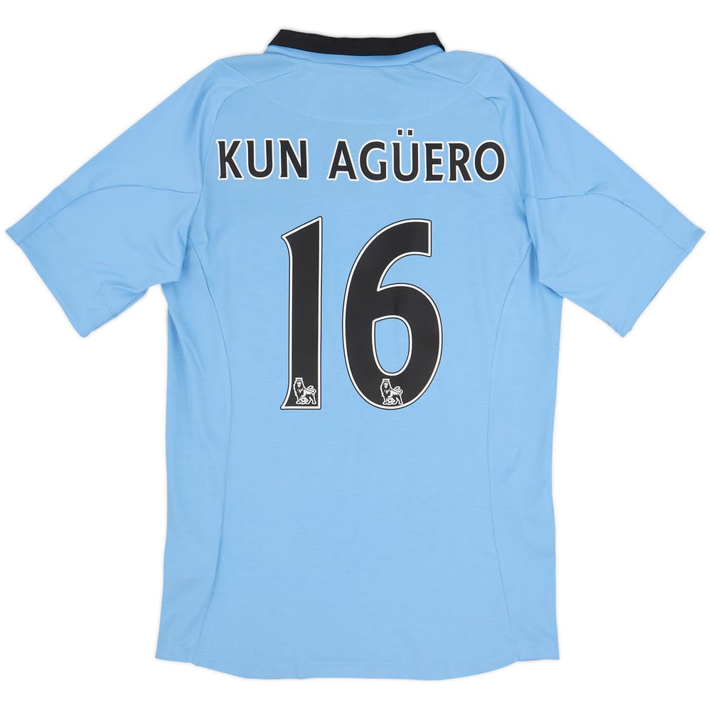 2012-13 Manchester City Home Shirt Kun Aguero #16 (M)
