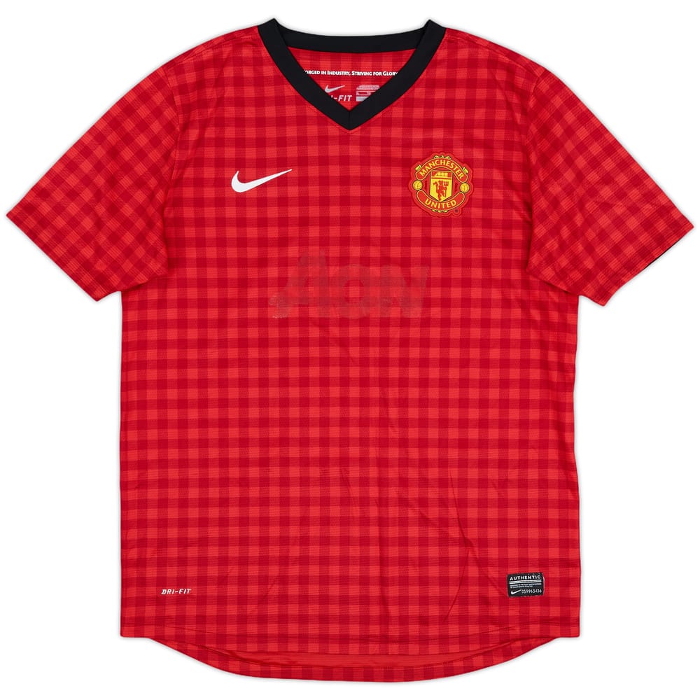 2012-13 Manchester United Home Shirt - 4/10 - (XL.Boys)