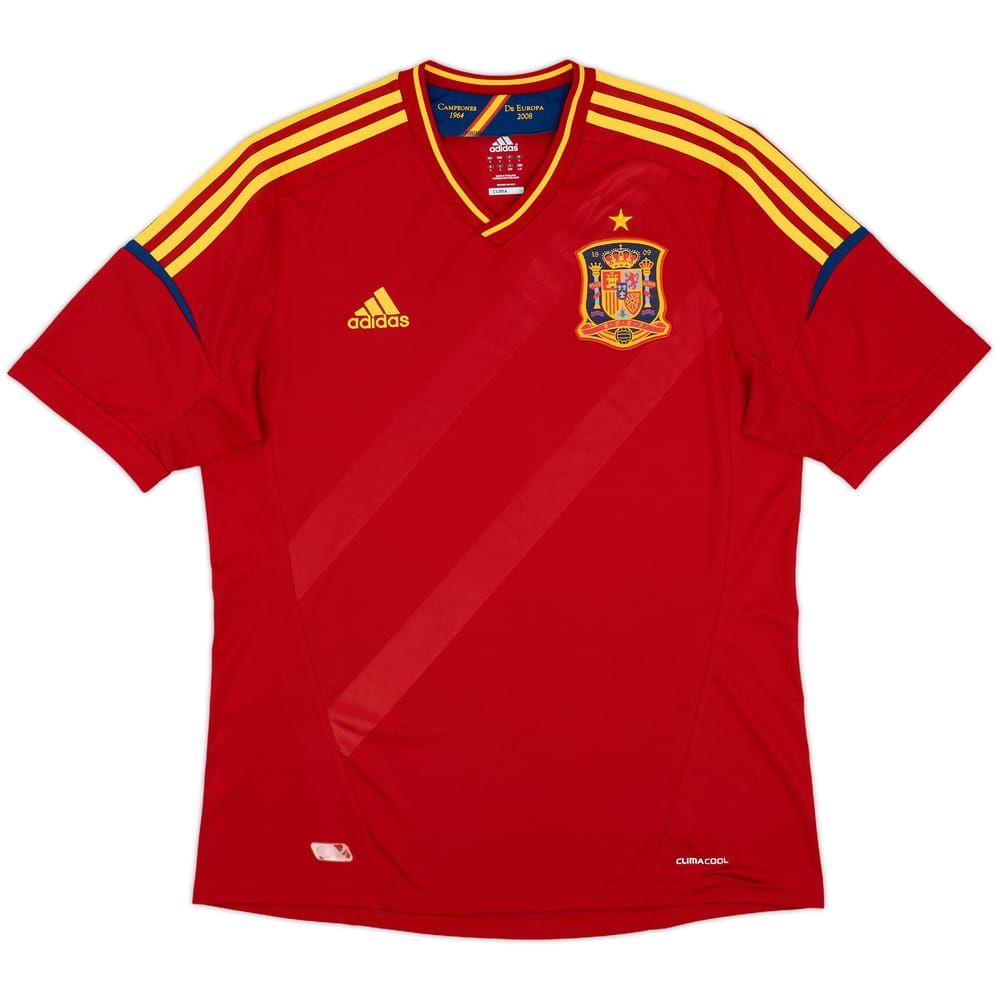 2011-12 Spain Home Shirt - 8/10 - (L)