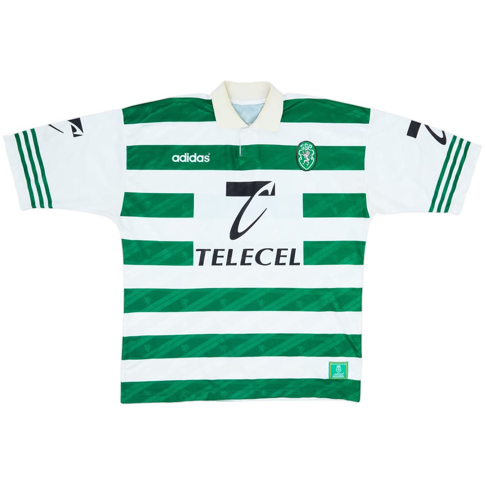Camiseta de local del Sporting CP 1996-98 - 7/10 - (L)