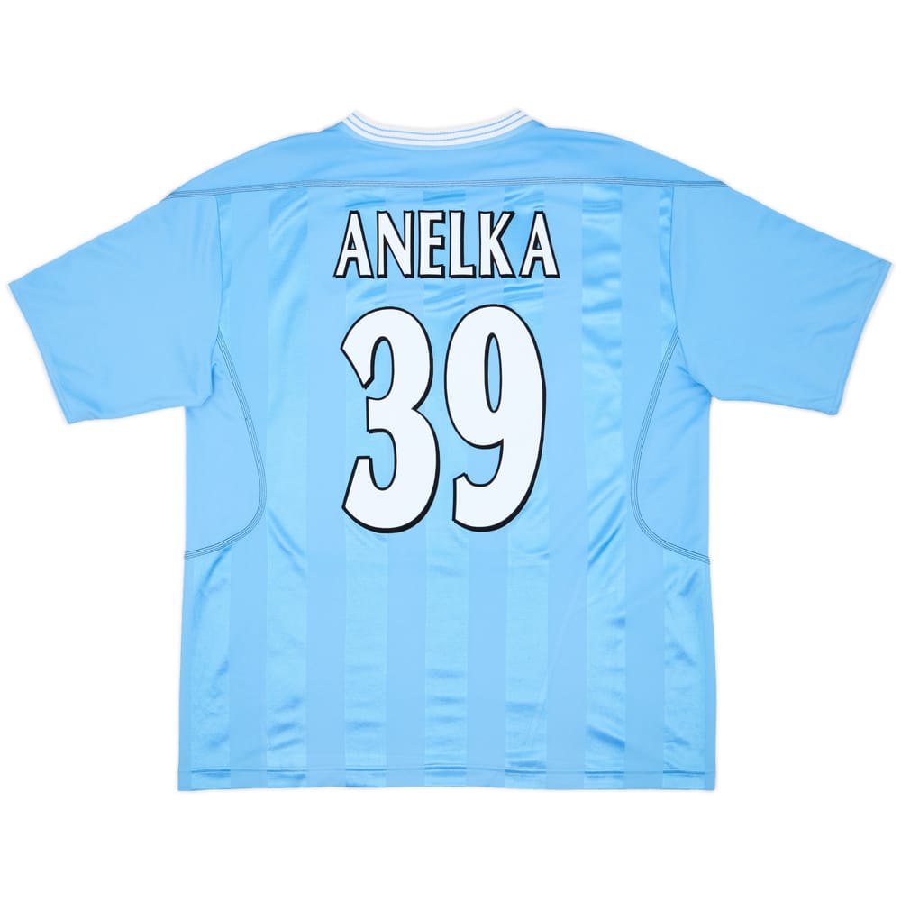 2003-04 Manchester City Home Shirt Anelka #39 - 9/10 - (L)