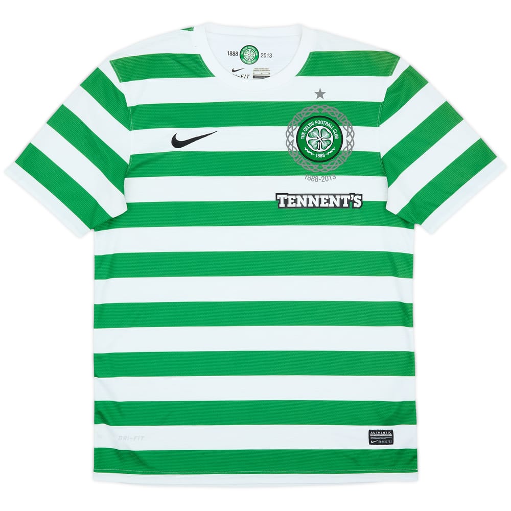 2012-13 Celtic '125th Anniversary' Home Shirt - 9/10 - (M)