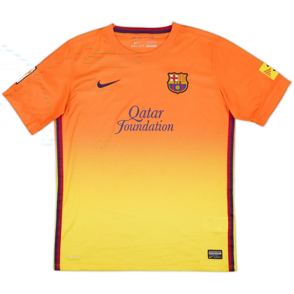 2012-13 Barcelona Away Shirt - 8/10 - (XL.Boys)
