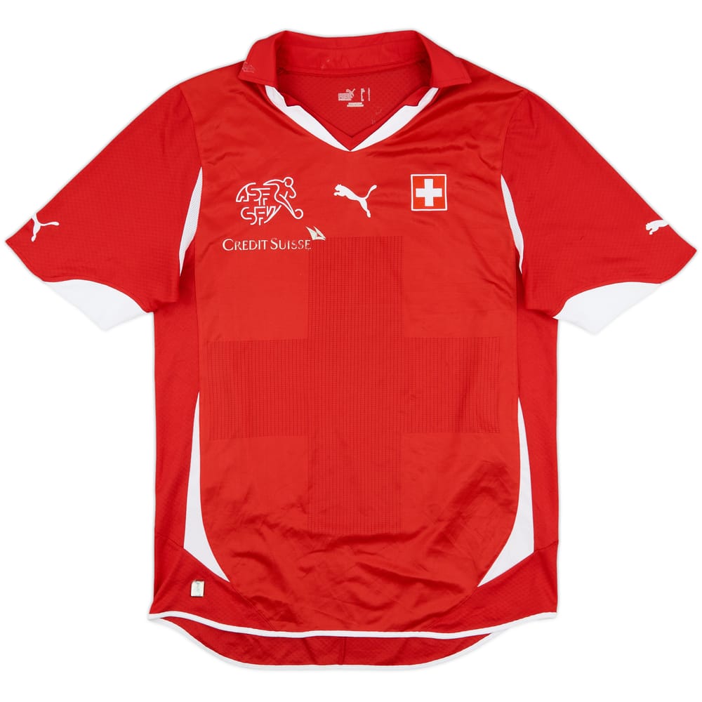 2010-11 Switzerland Home Shirt - 6/10 - (L)