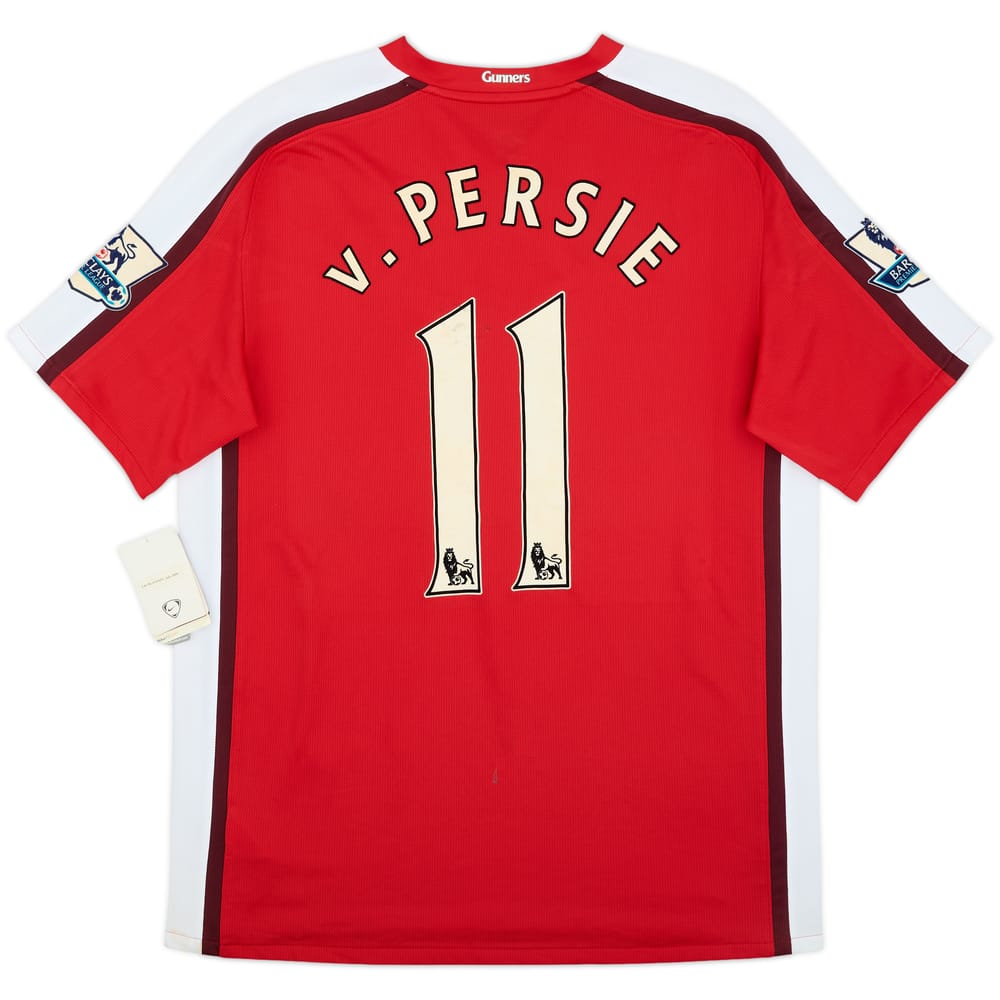 2008-10 Arsenal Home Shirt v. Persie #11 (L)