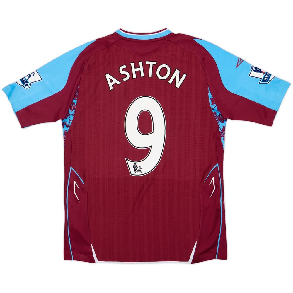 2007-08 West Ham Home Shirt Ashton #9 - 6/10 - (M)