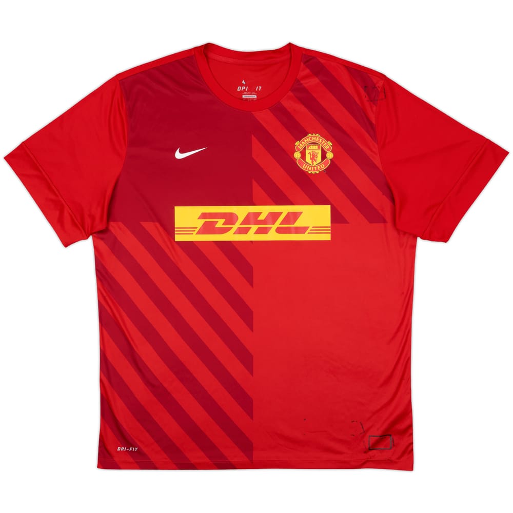 2012-13 Manchester United Nike Training Shirt - 6/10 - (XXL)