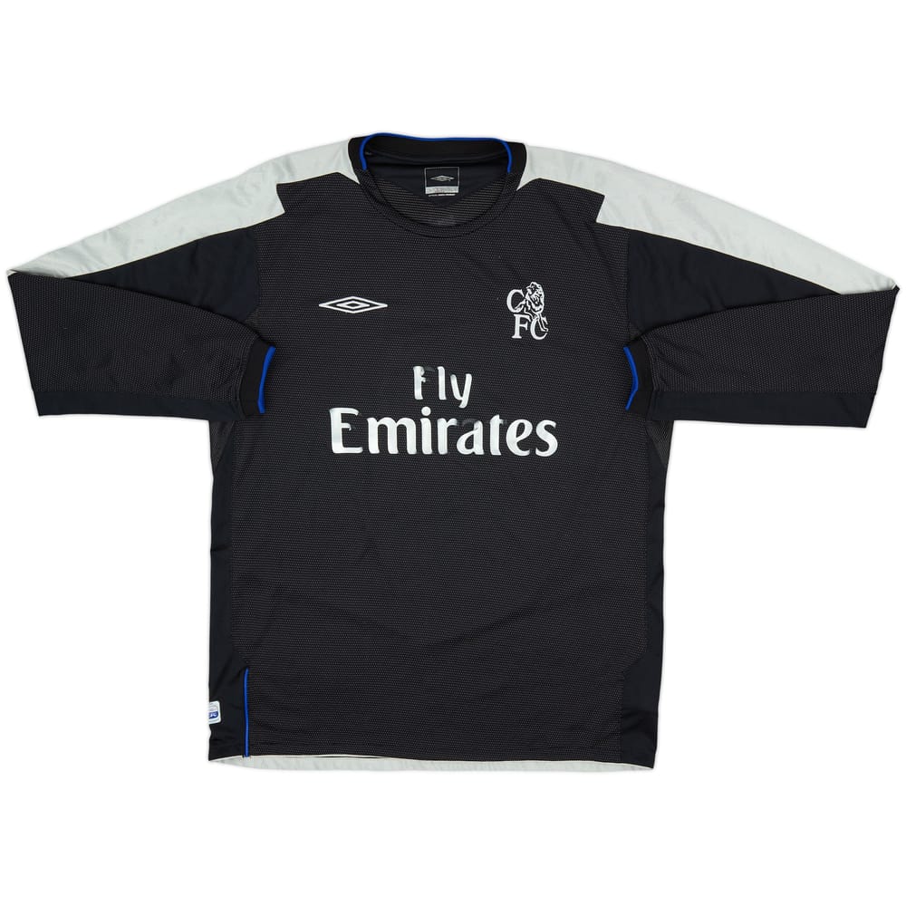 2004-05 Chelsea Away L/S Shirt - 4/10 - (L)