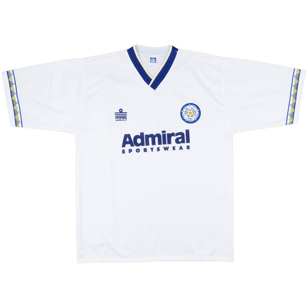 1992-93 Leeds United Home Shirt - 10/10 - (XL)