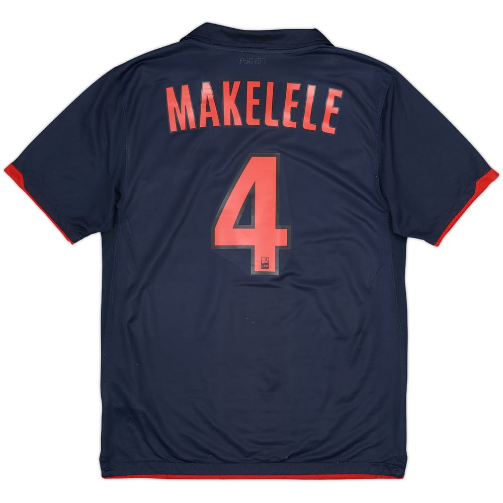 2010-11 Paris Saint-Germain Away Shirt Makelele #4 - 6/10 - (M)