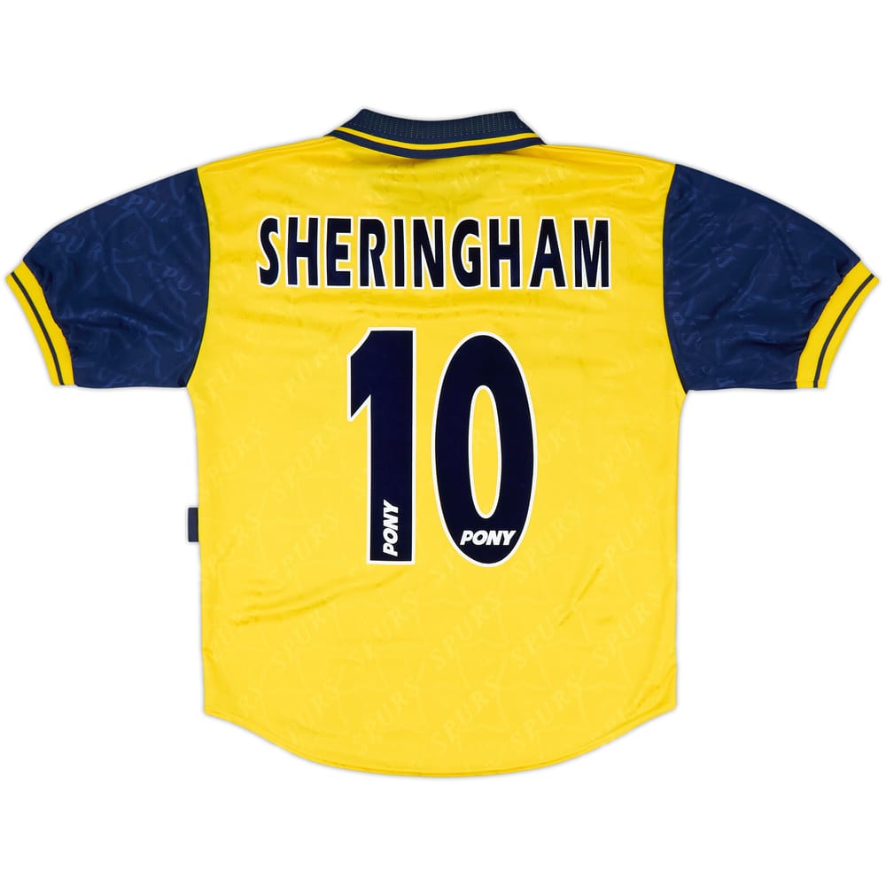1995-97 Tottenham Third Shirt Sheringham #10 - 8/10 - (S)