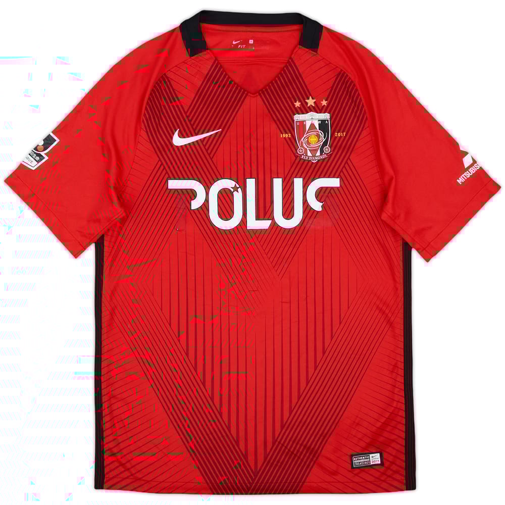 2014 Urawa Red Diamonds Home Shirt - 4/10 - (S)