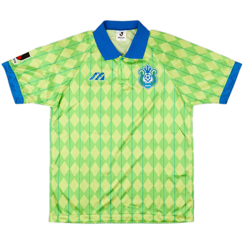 1993-95 Bellmare Hiratsuka Home Shirt - 6/10 - (M)