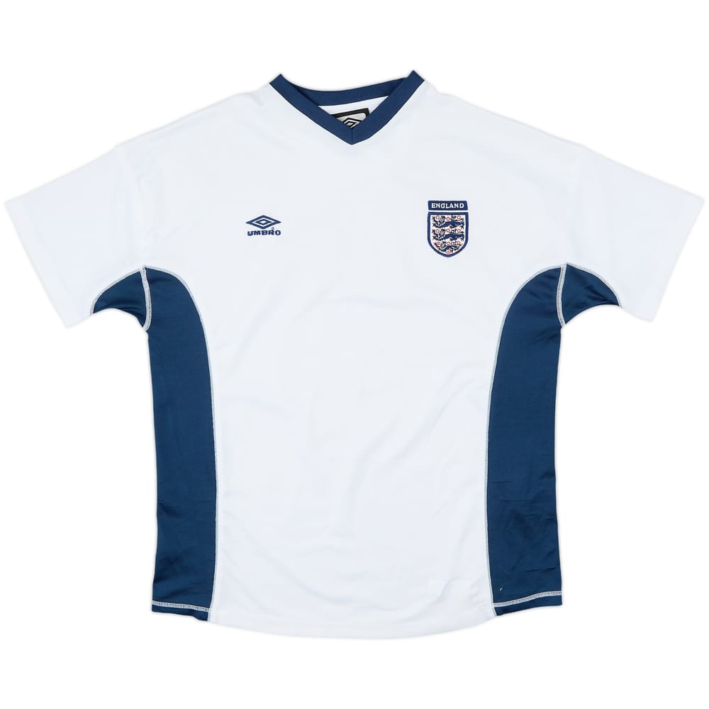 2000-02 England Umbro Training Shirt - 7/10 - (M)