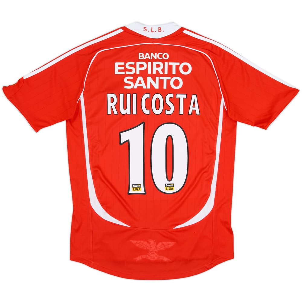 2006-07 Benfica Home Shirt Rui Costa #10 - 8/10 - (S)