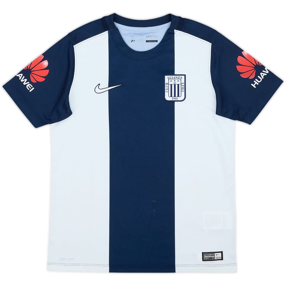 2016 Alianza Lima Home Shirt - 8/10 - (M.Boys)