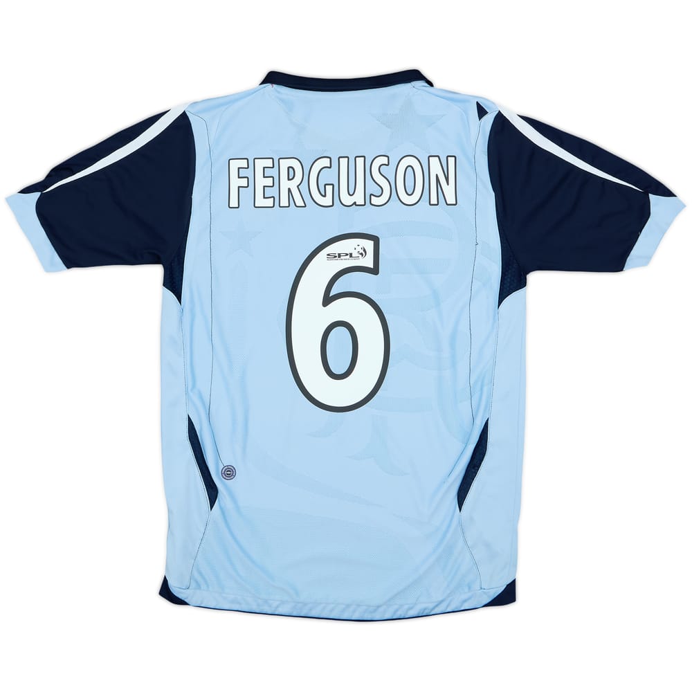 2006-07 Rangers Third Shirt Ferguson #6 - 8/10 - (S)
