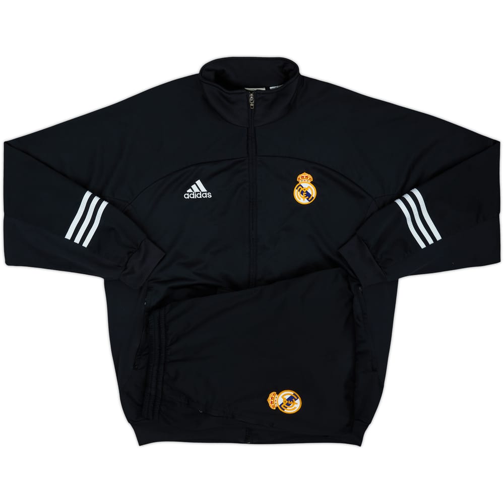 2001-02 Real Madrid adidas Tracksuit - 8/10 - (L/XL)