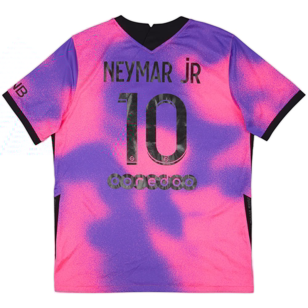 2020-21 Paris Saint-Germain Fourth Shirt Neymar Jr #10 - 8/10 - (L)