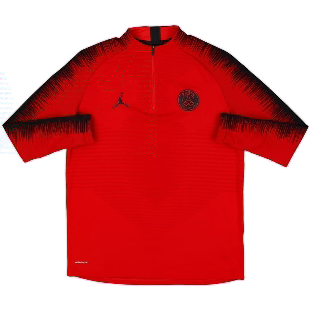 2018-19 Paris Saint-Germain Nike Vaporknit 1/4 Zip Drill Top - 10/10 - (L)