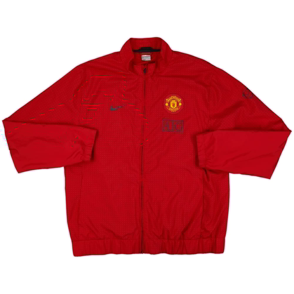 2009-10 Manchester United Nike Track Jacket - 10/10 - (XXL)