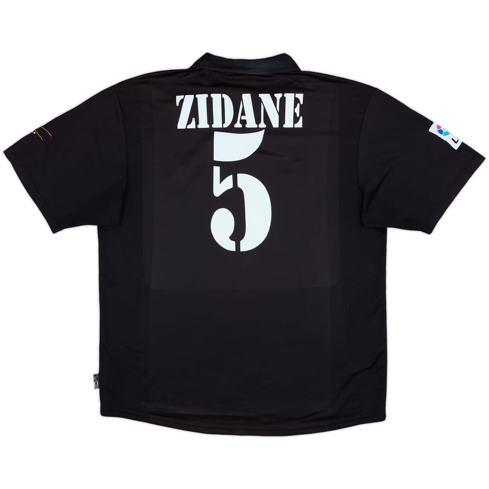 2001 Real Madrid Away Shirt Zidane #5 - 8/10 - (L)