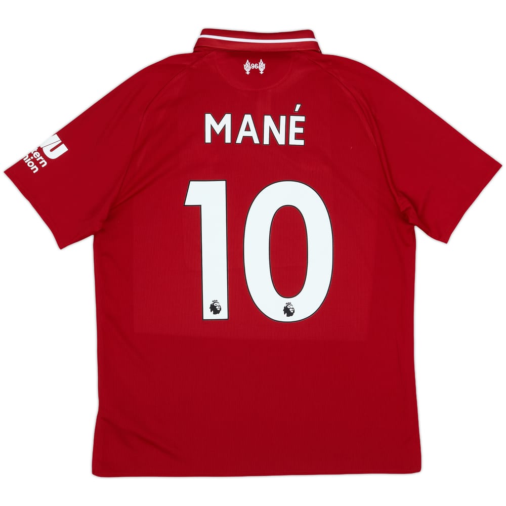 2018-19 Liverpool Home Shirt Mane #10 - 6/10 - (M)