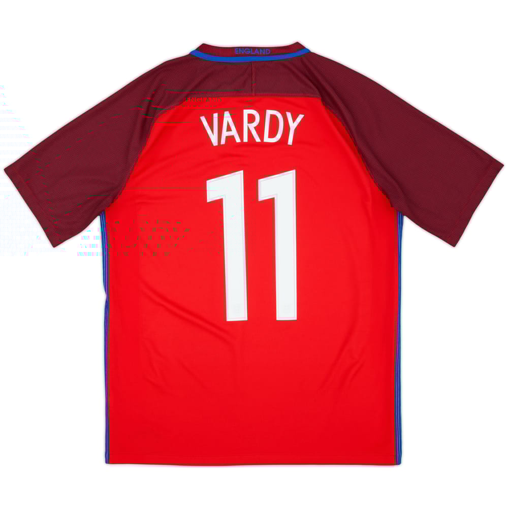 2016-17 England Away Shirt Vardy #11 - 8/10 - (M)