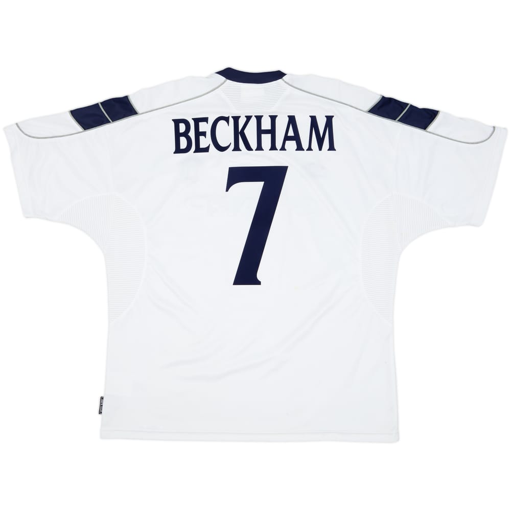 1999-00 Manchester United Third Shirt Beckham #7 - 7/10 - (XXL)