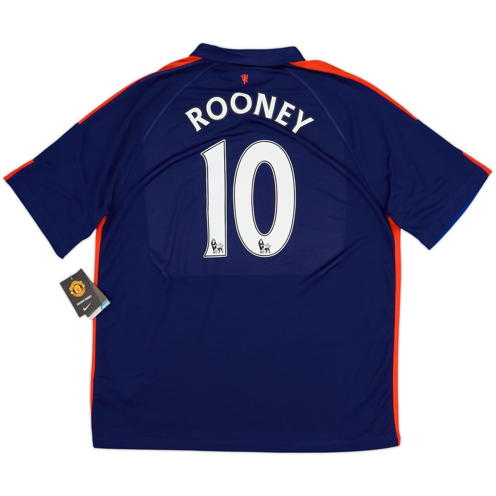 2014-15 Manchester United Third Shirt Rooney #10 (XL)