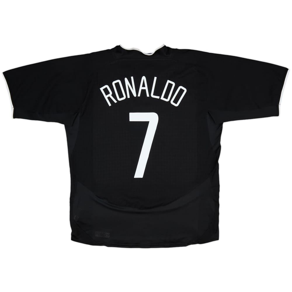 2003-05 Manchester United Away Shirt Ronaldo #7 - 8/10 - (L)
