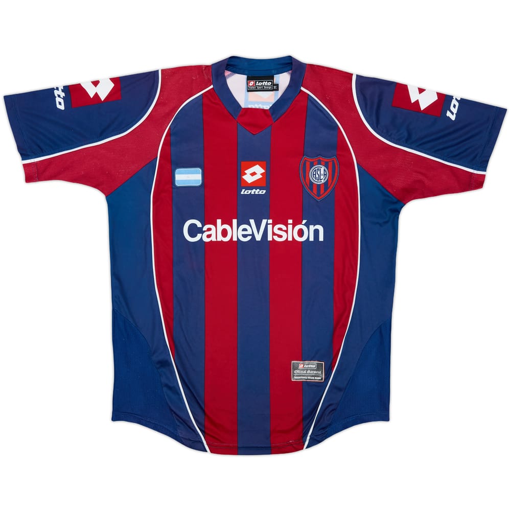 2004-05 San Lorenzo Home Shirt - 9/10 - (M)