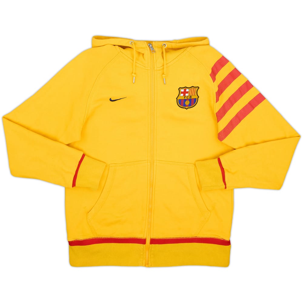 2015-16 Barcelona Nike Hooded Track Jacket - 8/10 - (M)