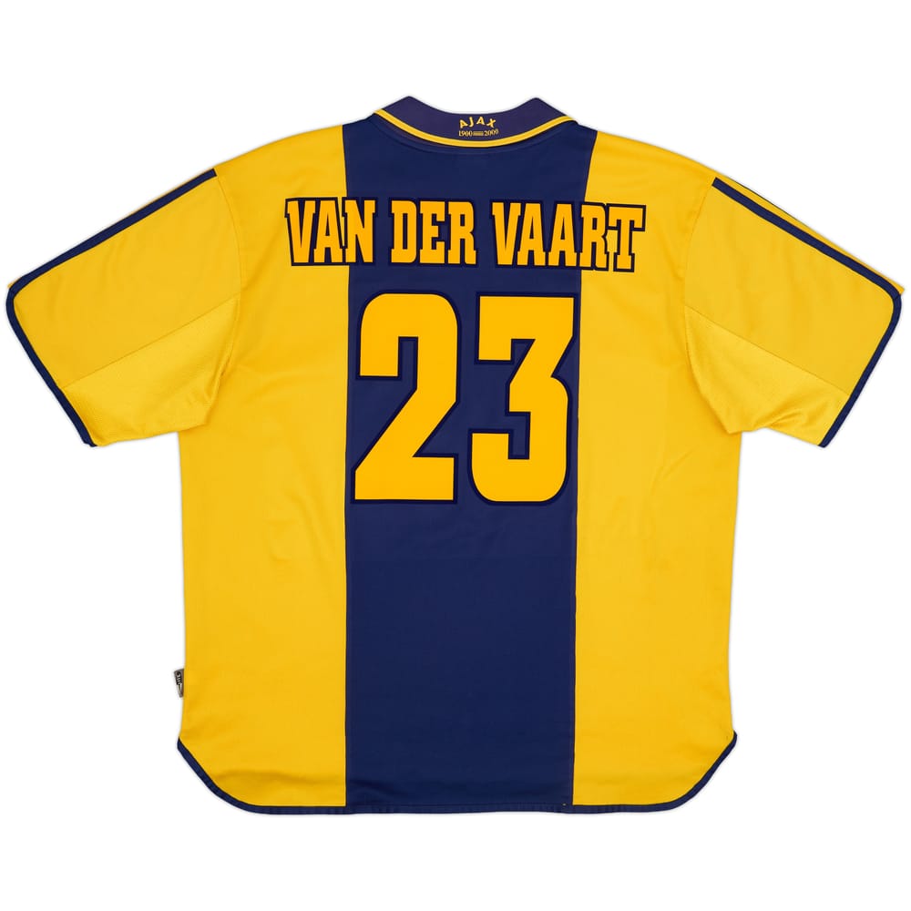 2000-01 Ajax Centenary Away Shirt Van Der Vaart #23 - 7/10 - (XXL)