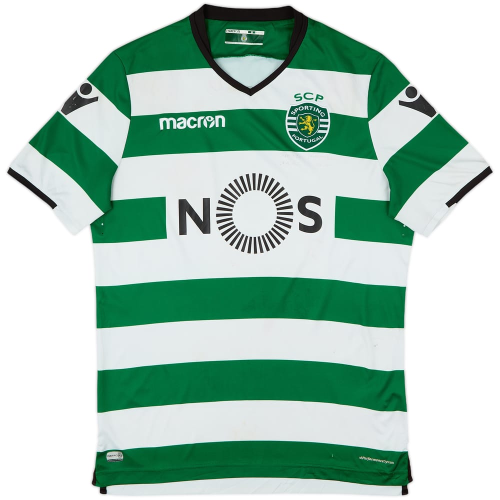 2017-18 Sporting CP Home Shirt - 5/10 - (M)