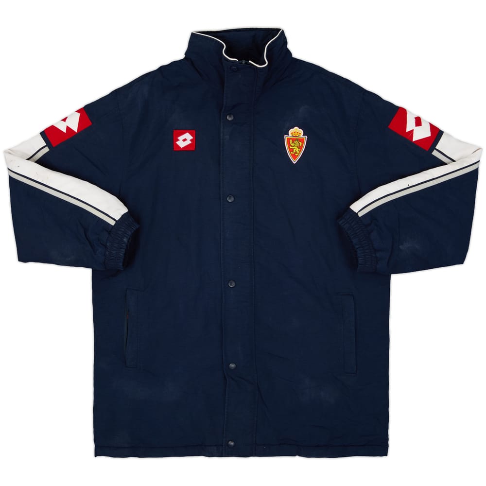 2003-05 Real Zaragoza Lotto Padded Bench Coat - 8/10 - (M)